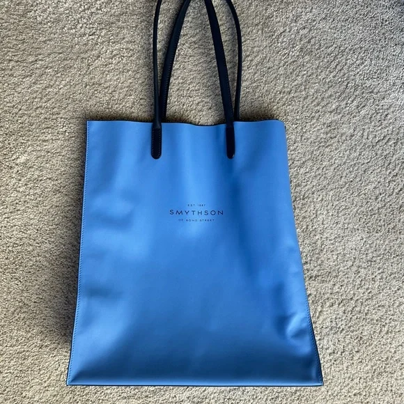 Smythson of Bond Street Kingly Tote Bag - NEW without tags (dust bag included) - Picture 1 of 5